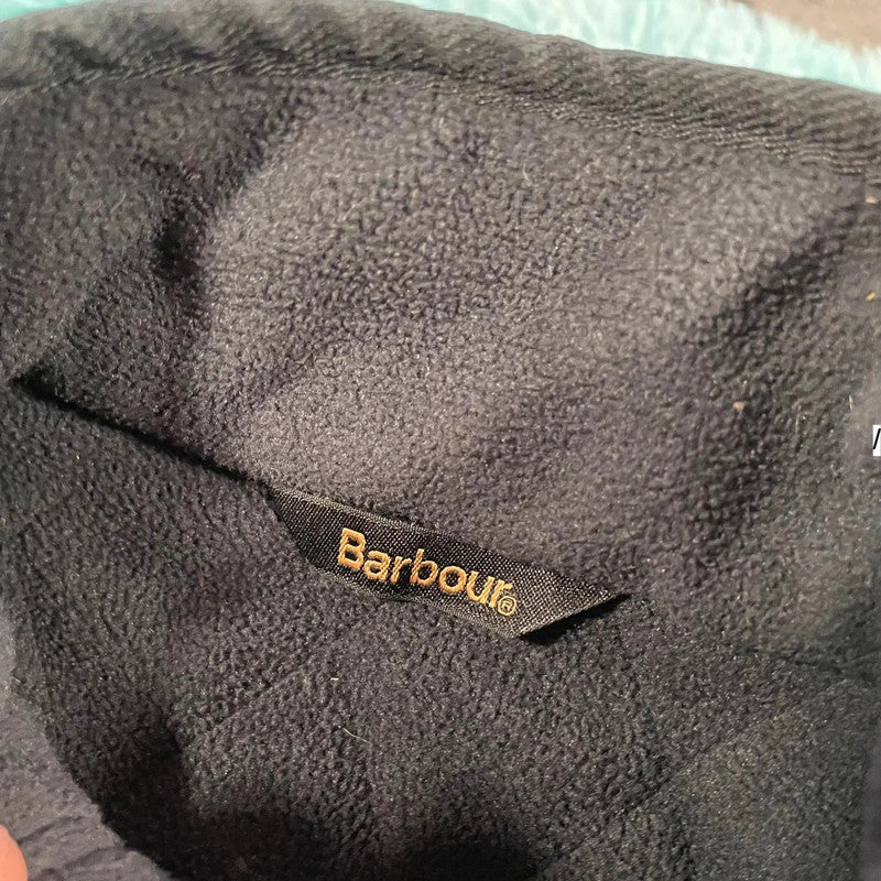 Black Barbour Quilted Jacket - Size 14