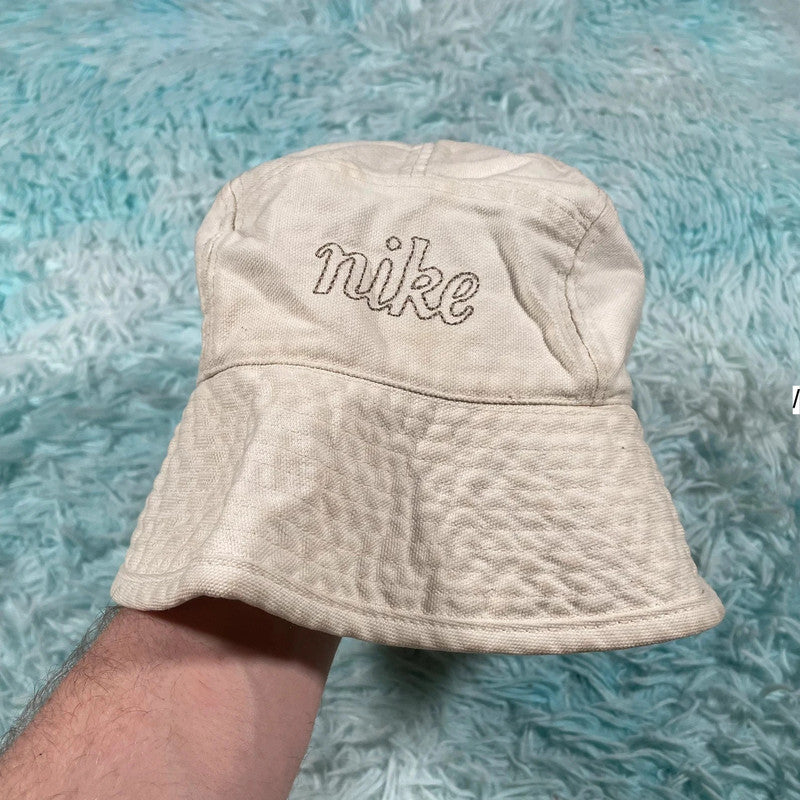 Vintage 90s White Nike Bucket Hat