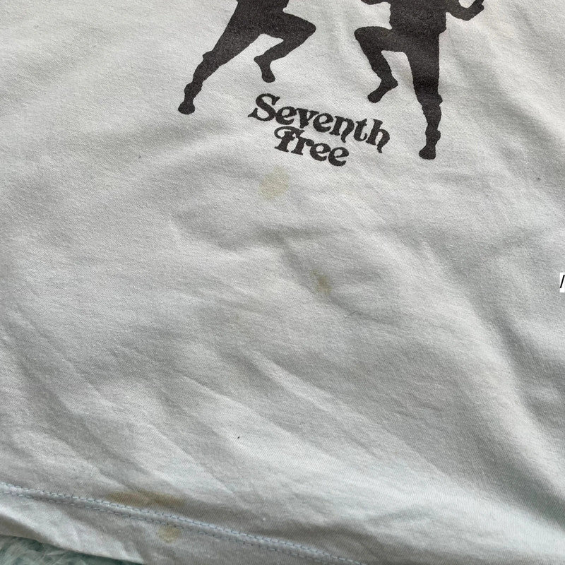 Vintage 00s Goldfrapp T Shirt Ringer Baby tee - Medium
