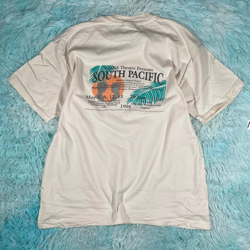 Vintage 90s South Pacific Musical T Shirt - XL