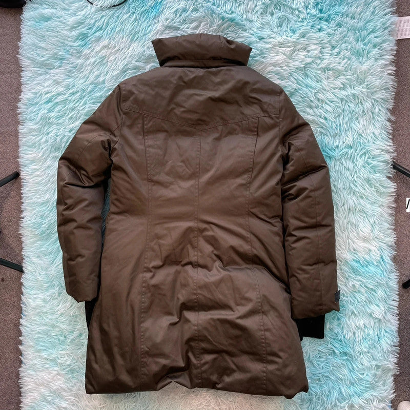 Brown Soia & Kyo Puffer Jacket - Medium