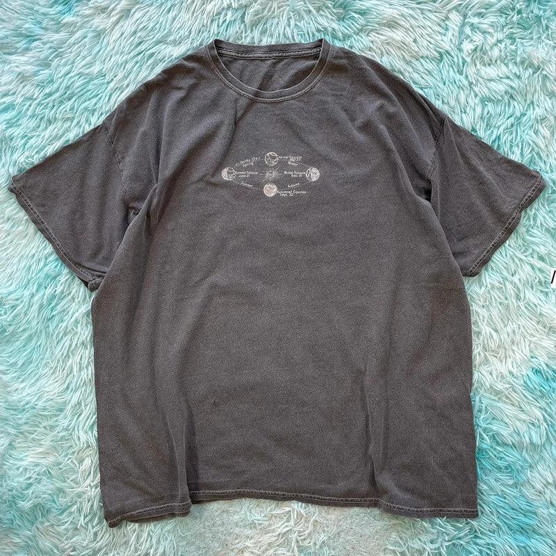 Grey Urban Outfitters Graphic T Shirt - Large