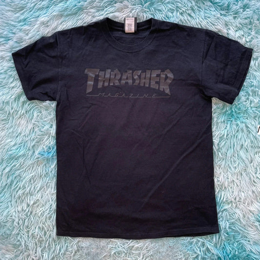 Black Thrasher T Shirt - Medium