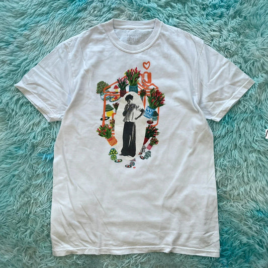 White Harry Styles Graphic T Shirt Harry’s House - Medium