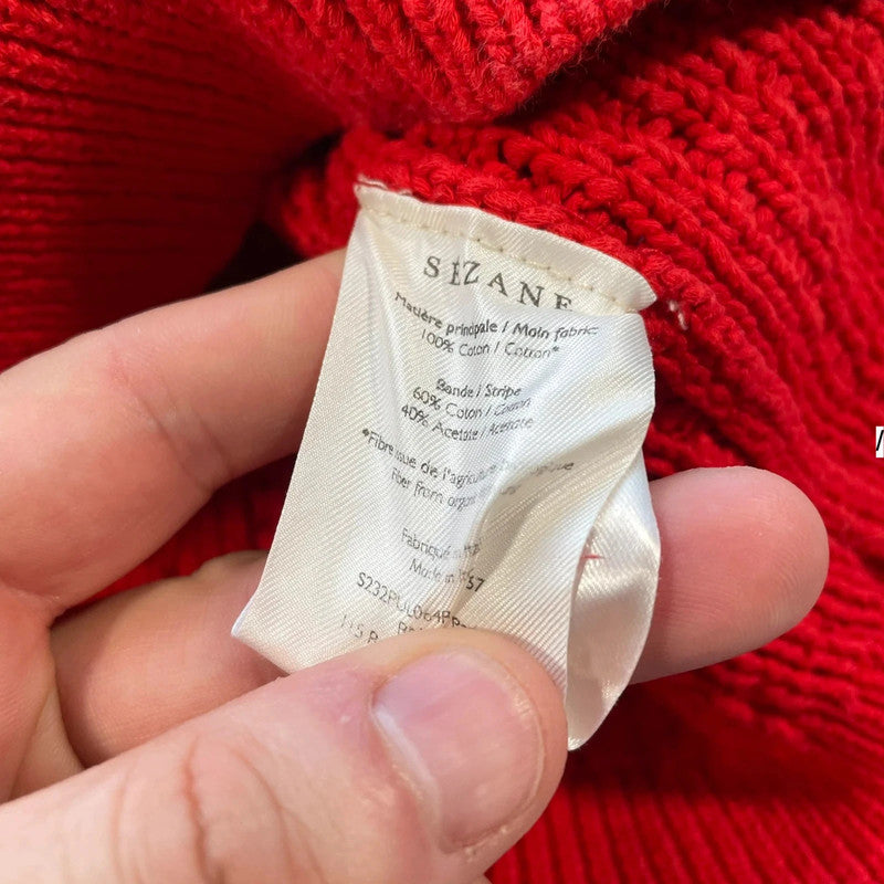 Red Le Maille Sezane Knitted Jumper - XS