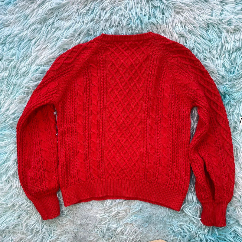 Red Le Maille Sezane Knitted Jumper - XS