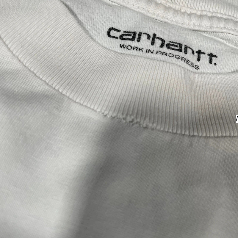 White Carhartt Graphic T Shirt - Small