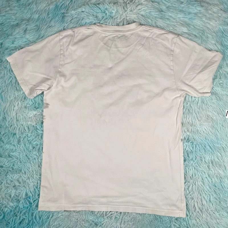 White Carhartt Graphic T Shirt - Small