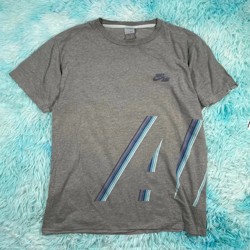 Vintage 00s Grey Nike Air T Shirt - Large