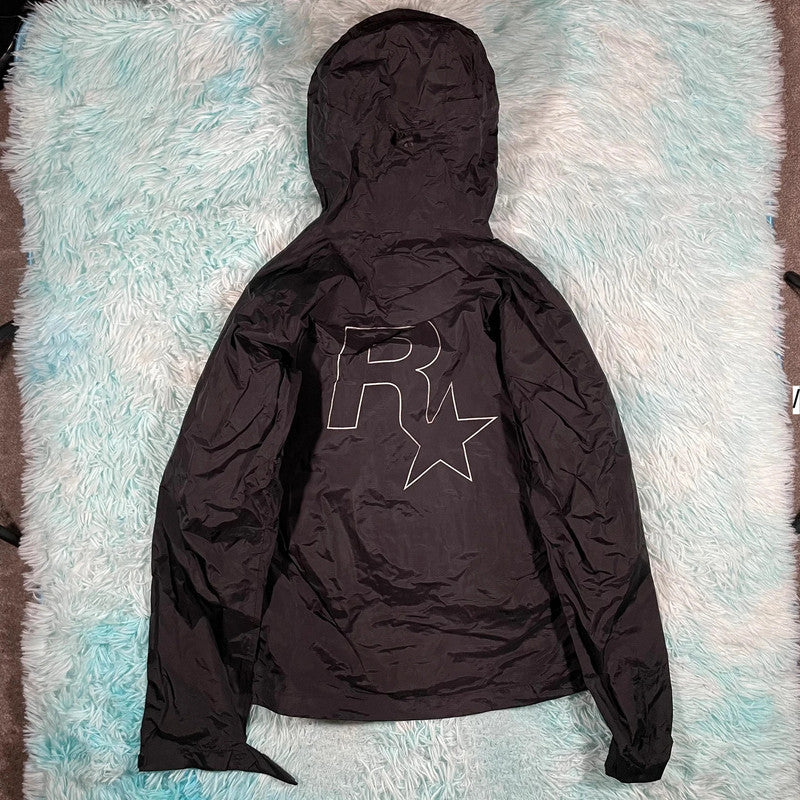 Black Patagonia Windbreaker Jacket - Small