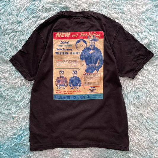 Black Dickies Graphic T Shirt - Medium