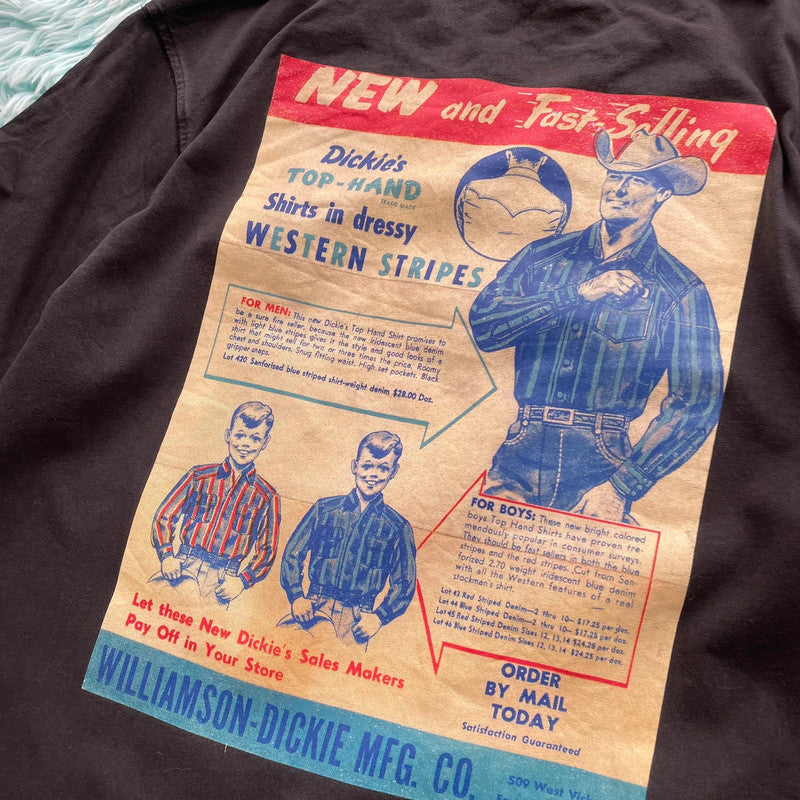 Black Dickies Graphic T Shirt - Medium