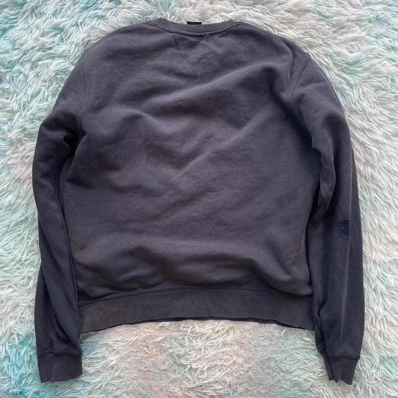 Navy Nike Sweatshirt Plain - Large