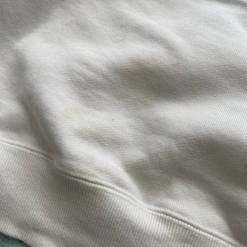 Retro White Nike Sweatshirt - Medium