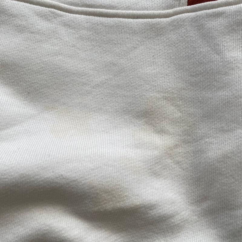 Retro White Nike Sweatshirt - Medium