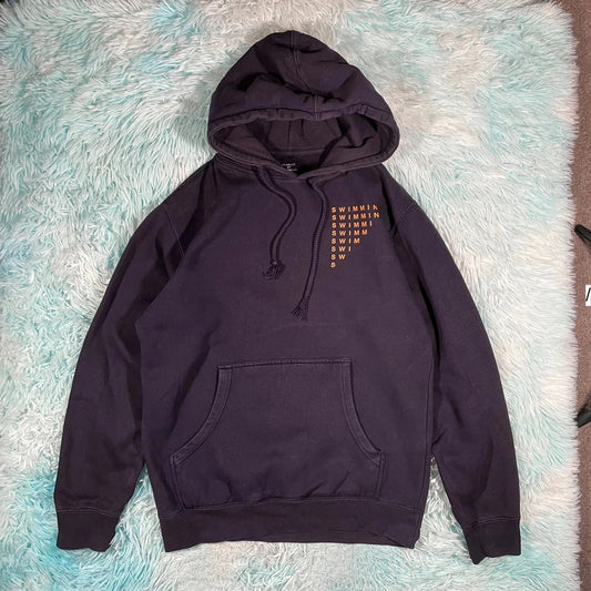 Navy Mac Miller Swimming Hoodie - Medium