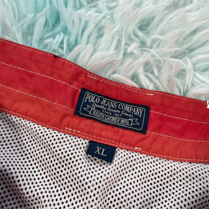Vintage Navy Polo Ralph Lauren Swim Shorts - XL