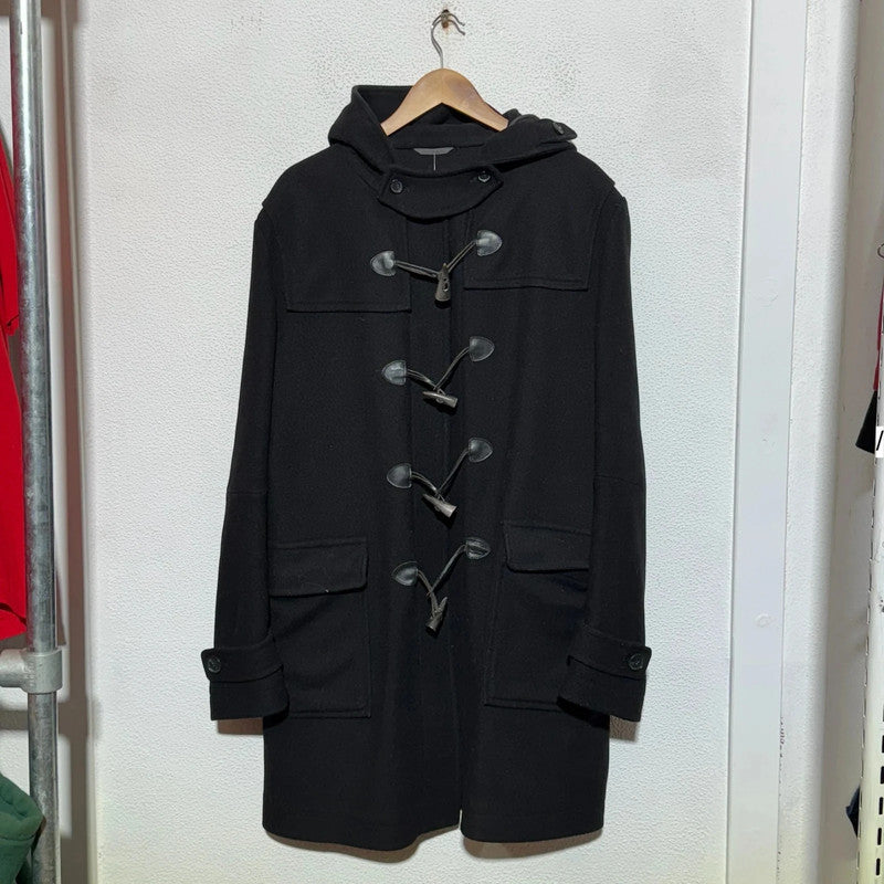 Black Hugo Boss Duffle Coat - XL