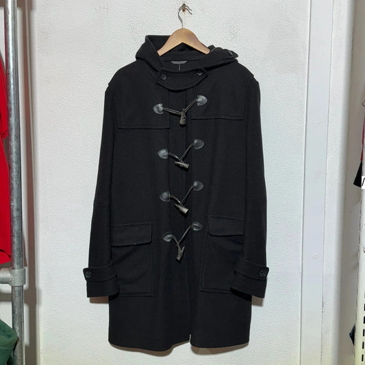 Black Hugo Boss Duffle Coat - XL