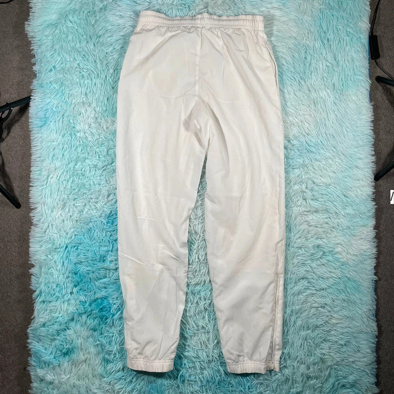 Vintage 90s White Sergio Tacchini Tracksuit Bottoms - Medium