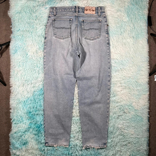 Vintage 90s Lightwash Jeans Tapered - 32W