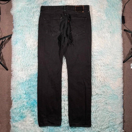 Vintage Black Levi’s 501 Jeans Straight Leg - 34W 34L