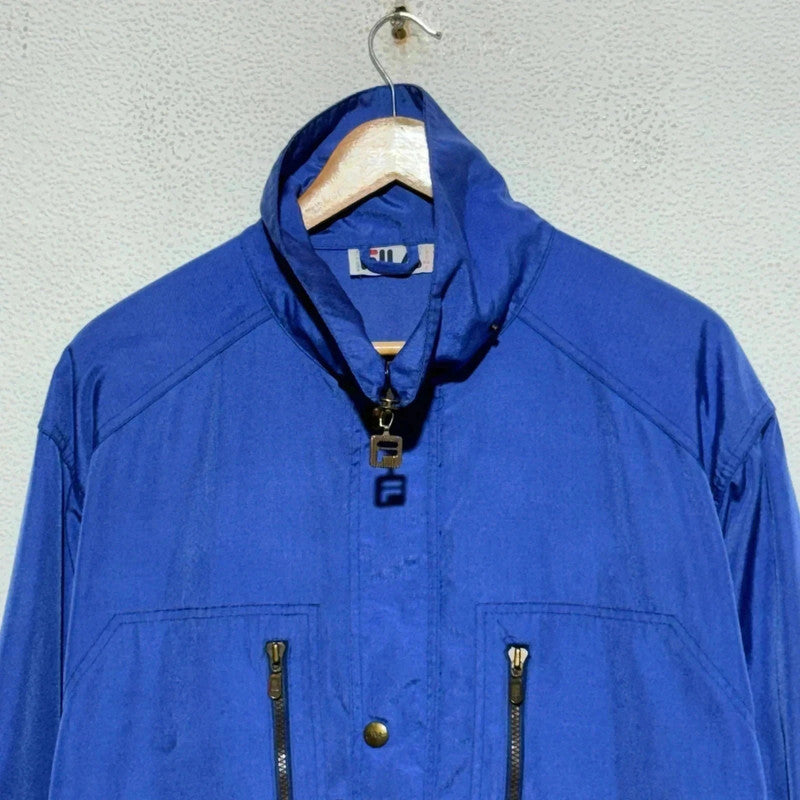 Vintage 90s Blue Fila Magic Line Jacket - Mediun