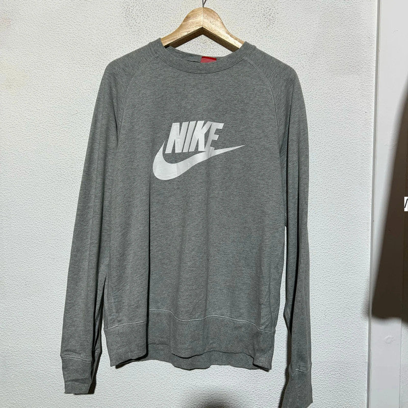 Grey Nike Sweatshirt - Large