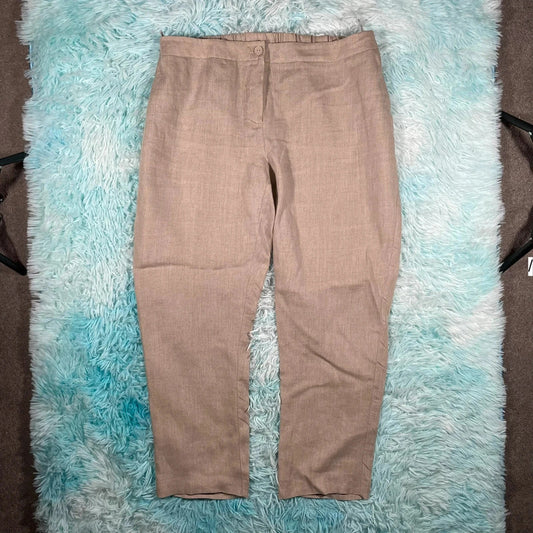 Beige Marina Rinaldi Trousers - XXL