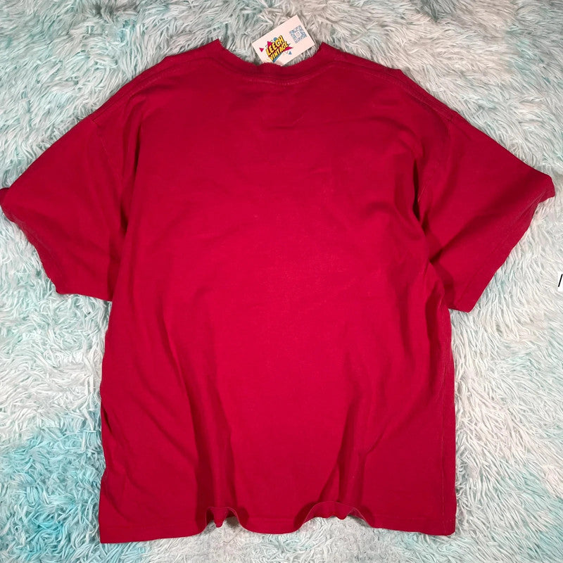 Vintage 90s Red Nike T Shirt - XL