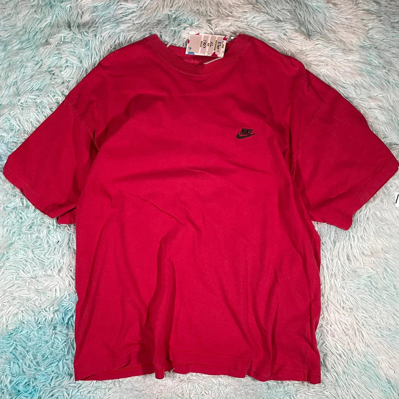 Vintage 90s Red Nike T Shirt - XL