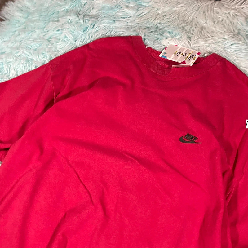 Vintage 90s Red Nike T Shirt - XL