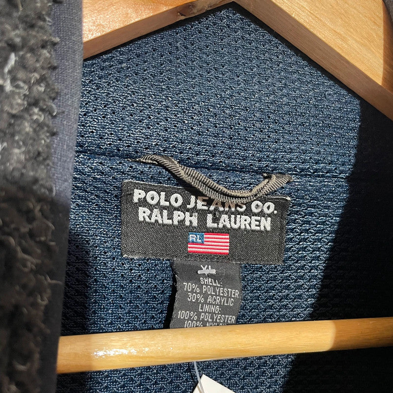Black Polo Jeans Ralph Lauren Fleece Jumper - XL