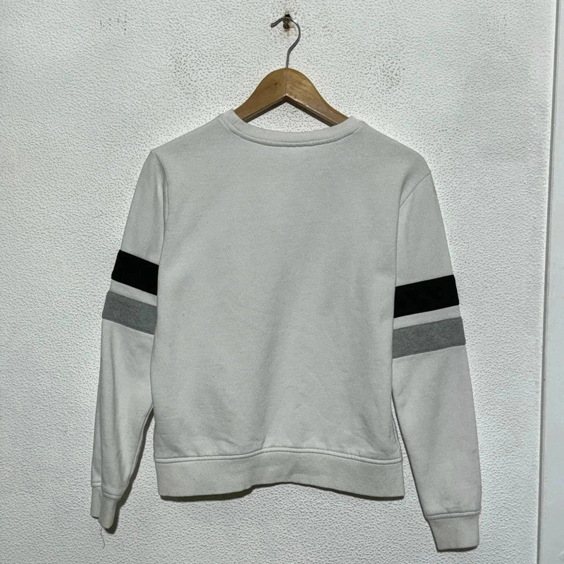 White Fila Sweatshirt Spellout -