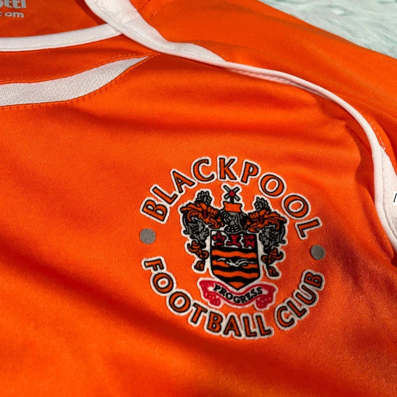 Vintage 2007-08 Blackpool Shirt Carlotti - Large