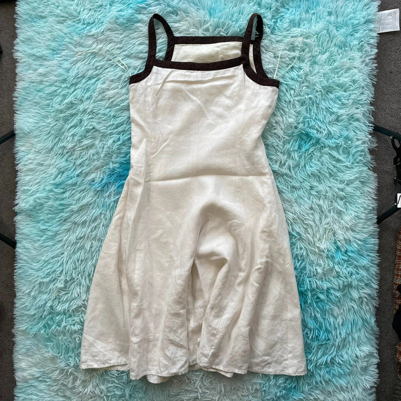 Vintage White Ralph Lauren Dress - Size 4