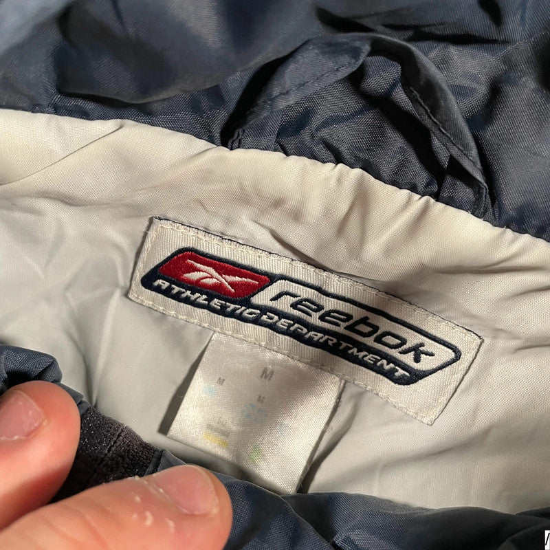 Vintage Y2K Navy Reebok 1/2 Zip Jacket - Medium