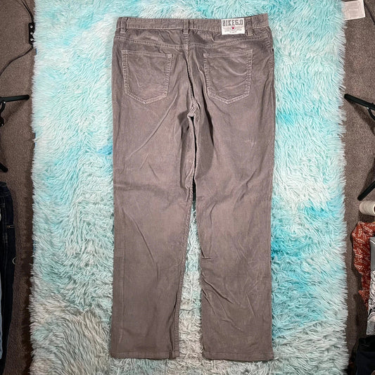 Grey Nike Corduroy Trousers Straight Leg Techinal 6.0 - W36