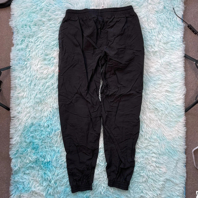 Vintage 90s Black Tracksuit Bottoms - Large
