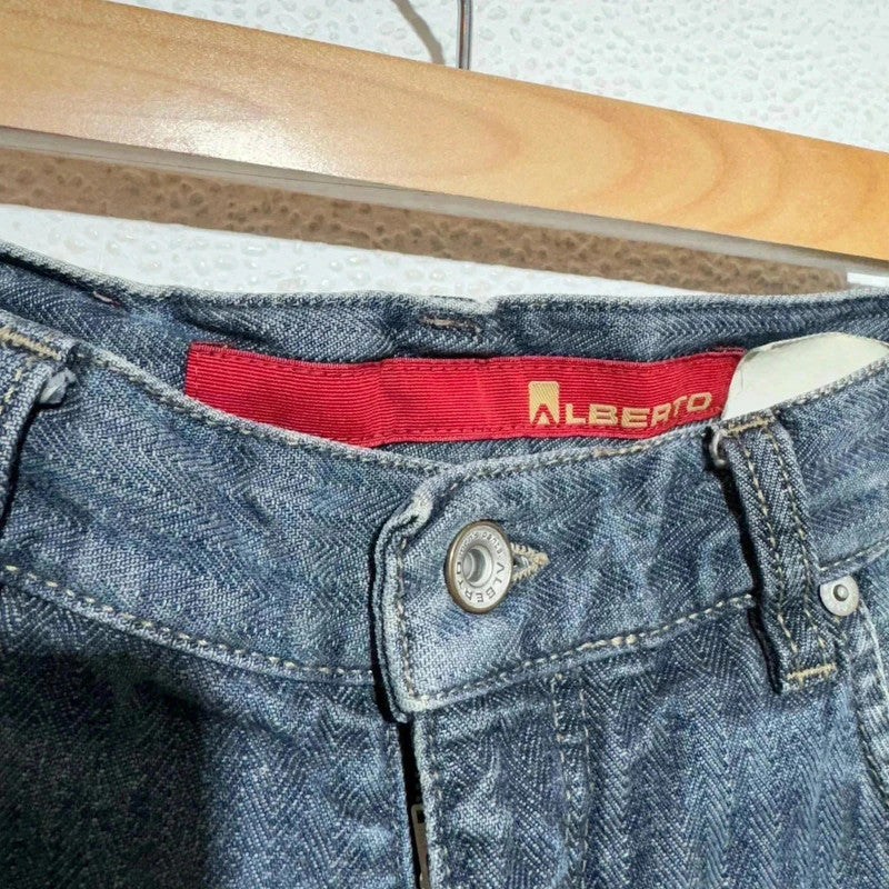 Vintage 90s Navy Alberto Jeans - 32W 32L