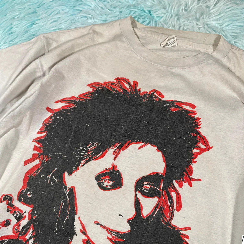 Vintage 1991 White Alien Sex Fiend T Shirt - XL