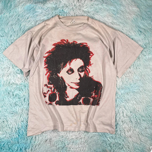 Vintage 1991 White Alien Sex Fiend T Shirt - XL