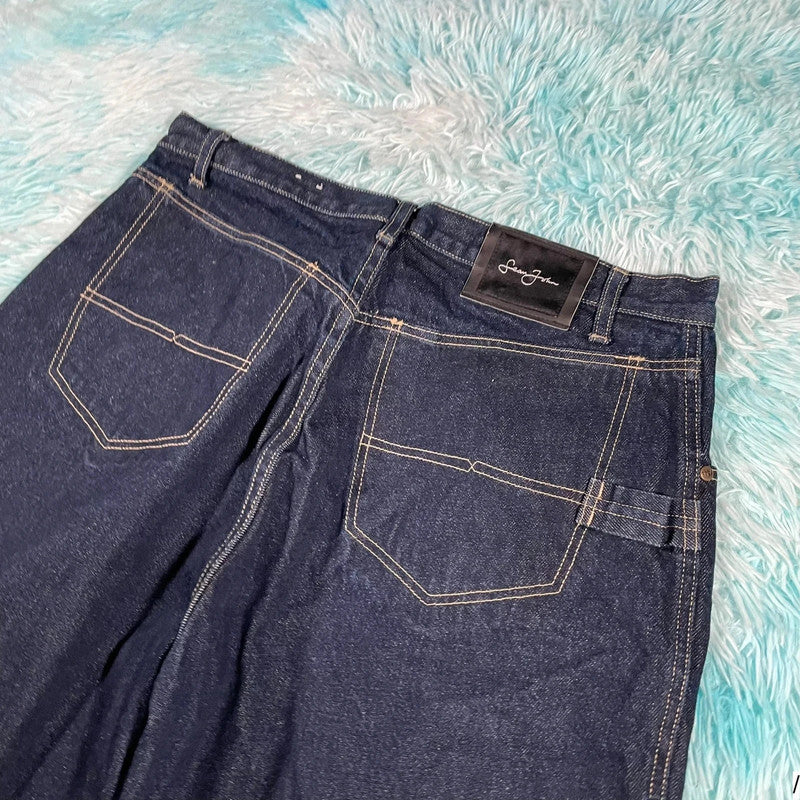 Vintage 90s Sean John Baggy Jean Shorts Jorts