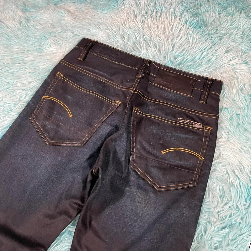 Dark Navy G-Star Raw Jeans Straight - 29W 30L