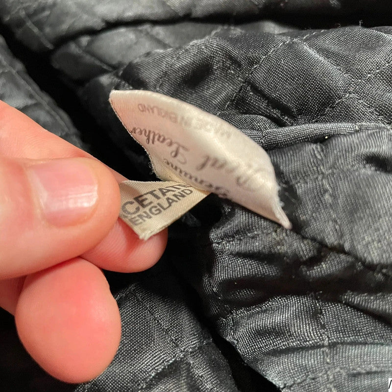 Vintage 90s Heavy Leather Jacket - Large