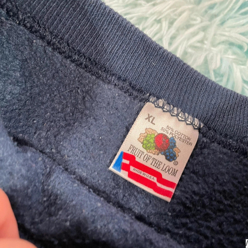 Vintage 90s Navy Amigos Sweatshirt - XL