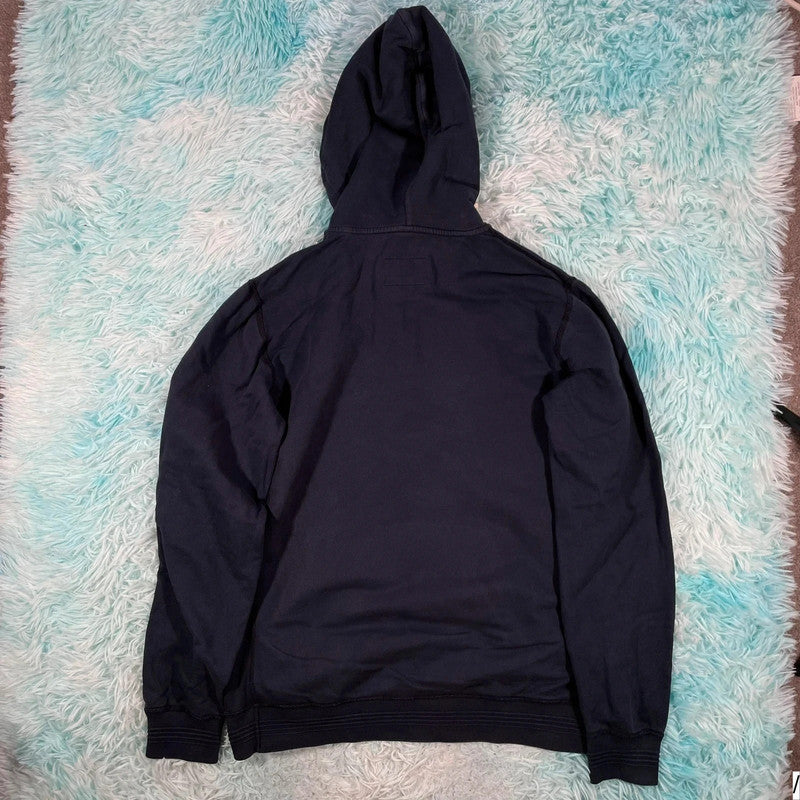 Navy Albam Hoodie 1/4 Zip - XS