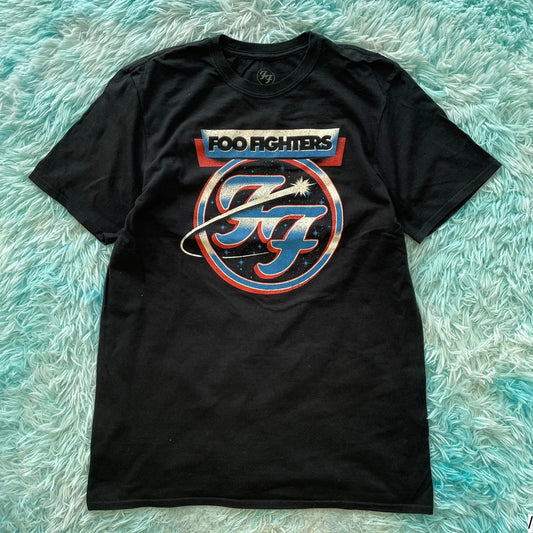 Black Foo Fighters Band T Shirt - Large