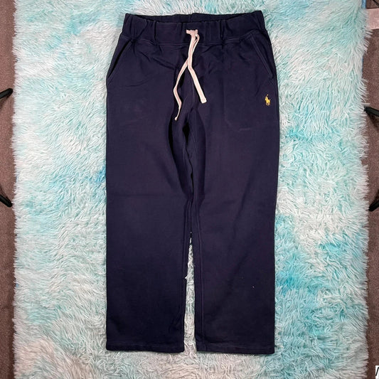 Vintage 90s Navy Polo Ralph Lauren Joggers - Medium