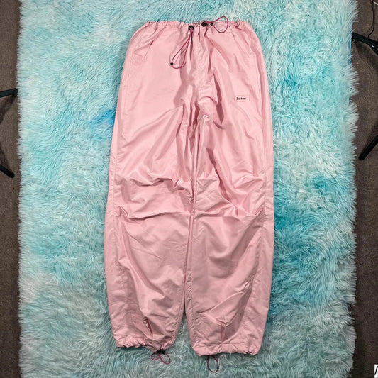 Pink iets frans Baggy Parachute Pants Urban Outfitters - Small